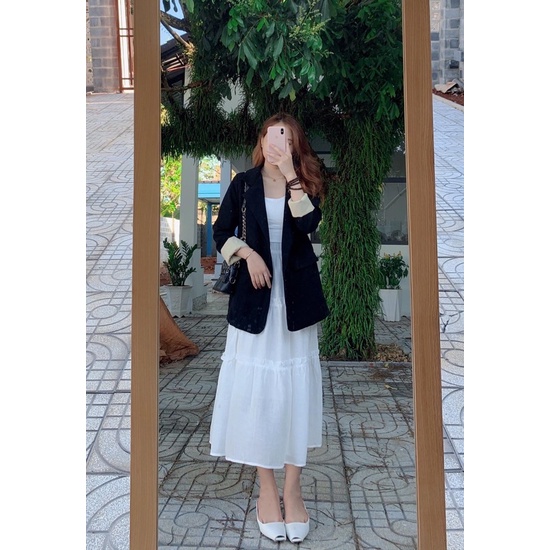 Áo vest blazer 2 lớp A001