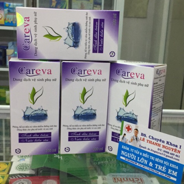 ✅Dung dịch vệ sinh phụ nữ CAREVA