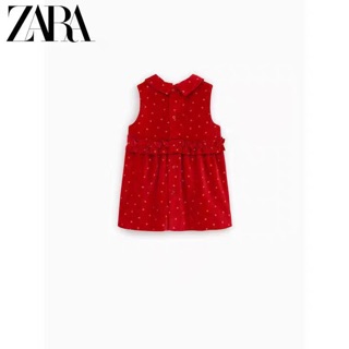 Váy nhung đỏ zara
