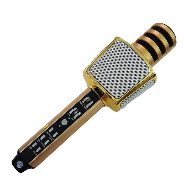 Micro Karaoke Bluetooth SDRD SD-17 Mic cầm tay không dây Loại 1 Âm Thanh Chuẩn, Hát Hay