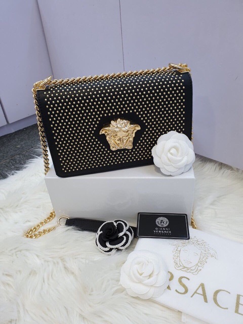 Túi Versace nạm đinh full box