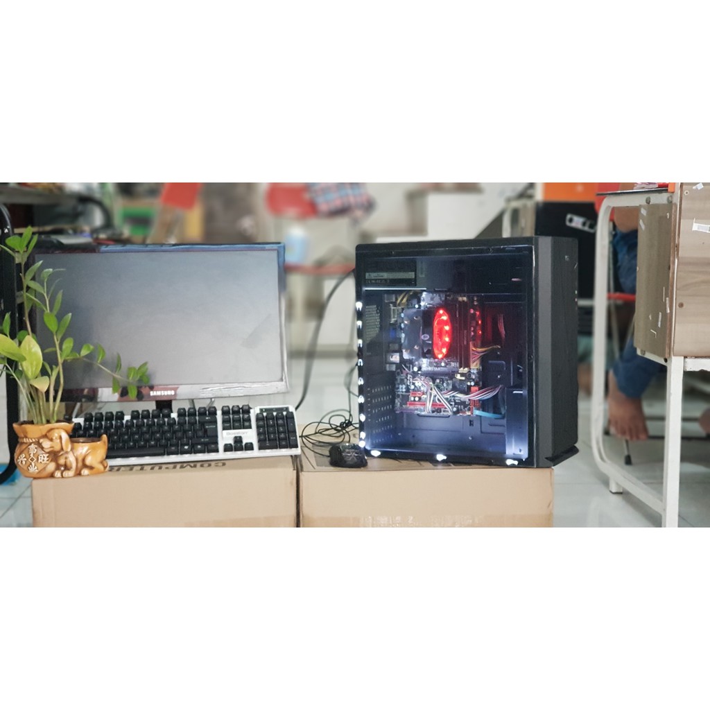 (HOT SALE) Máy vi tính chơi game lol max setting, A10 5800K, RAM 8GB, VGA Onboard 7660D 4GB, kèm màn hình 22inch | BigBuy360 - bigbuy360.vn