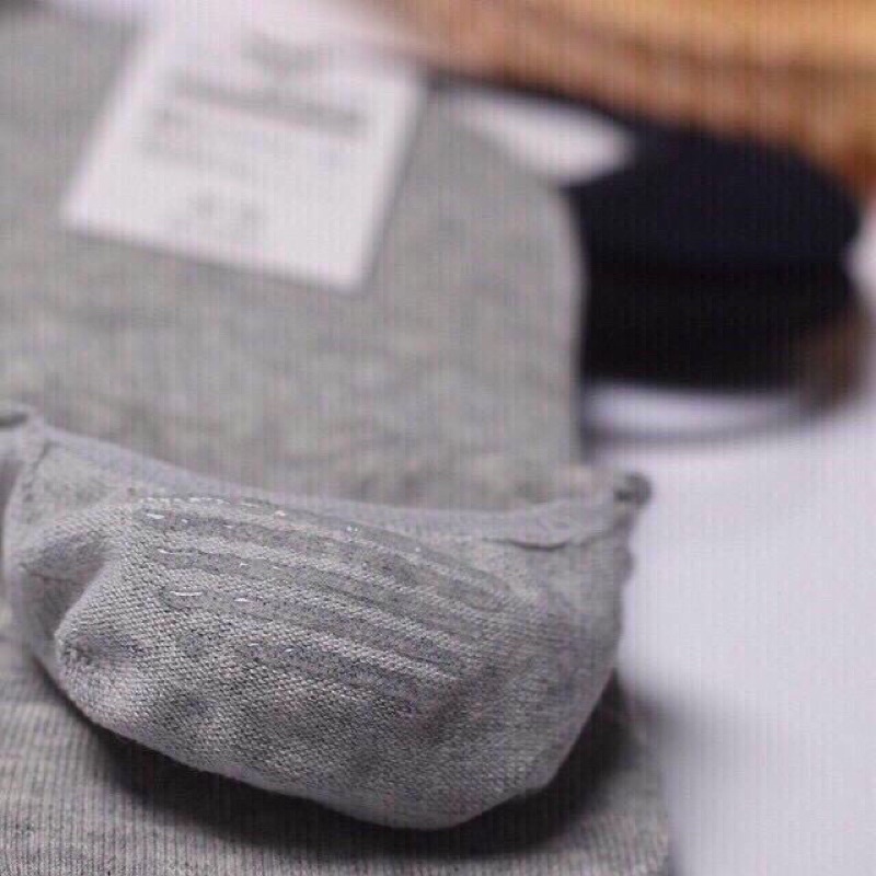 Tất vớ hài nam trơn thông hơi kháng khuẩn chống hôi chân xuất Nhật H2