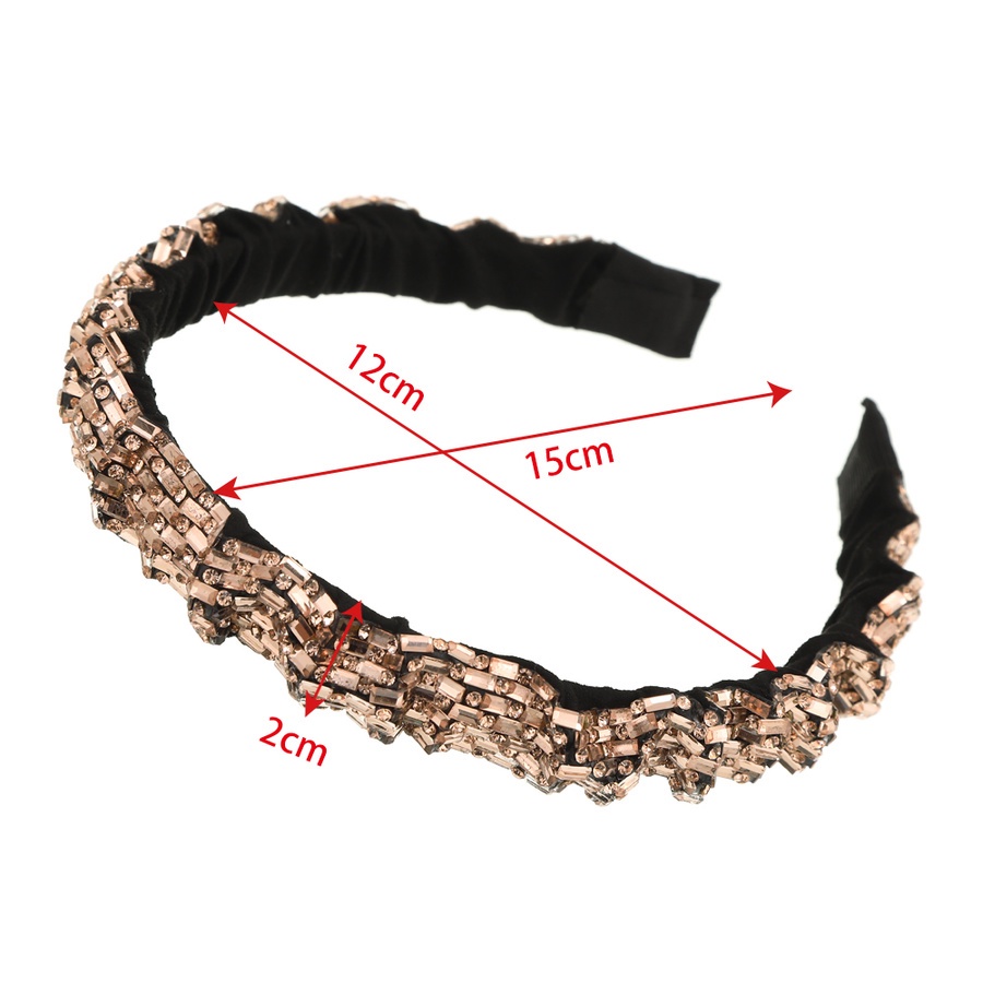 Băng đô đính đá phong cách Hàn Quốc cho nữ