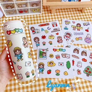 COMBO 5 hình dán không thấm nước cute (hình ngẫu nhiên)