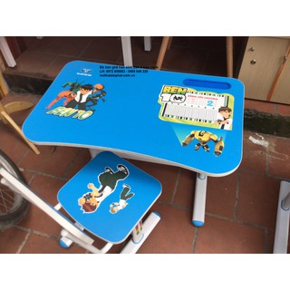 Combo Bộ Bàn G hế học sinh Hòa Pahts 29B-3  màu xanh
