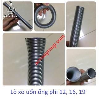 Lò Xo Uốn Ống Đồng Phi 19, 16,12,10, 6 (Mạ Kẽm)