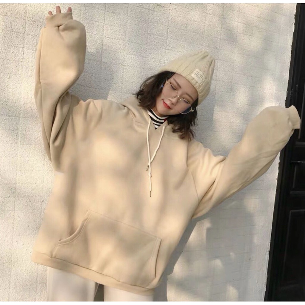 Áo HOODIE BASIC Trơn 8 Màu Ulzzang UNISEX 1hitshop