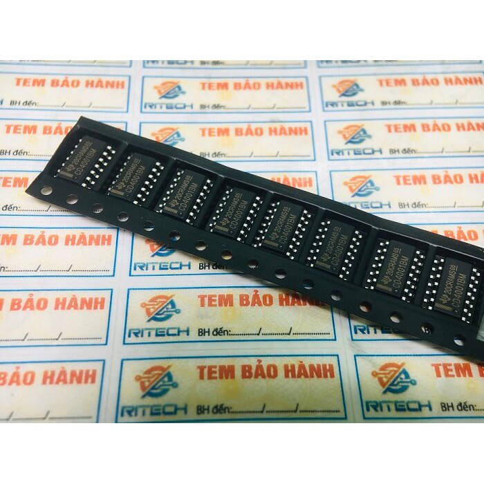 Combo 10 chiếc CD4001BM,CD4001 SOP14