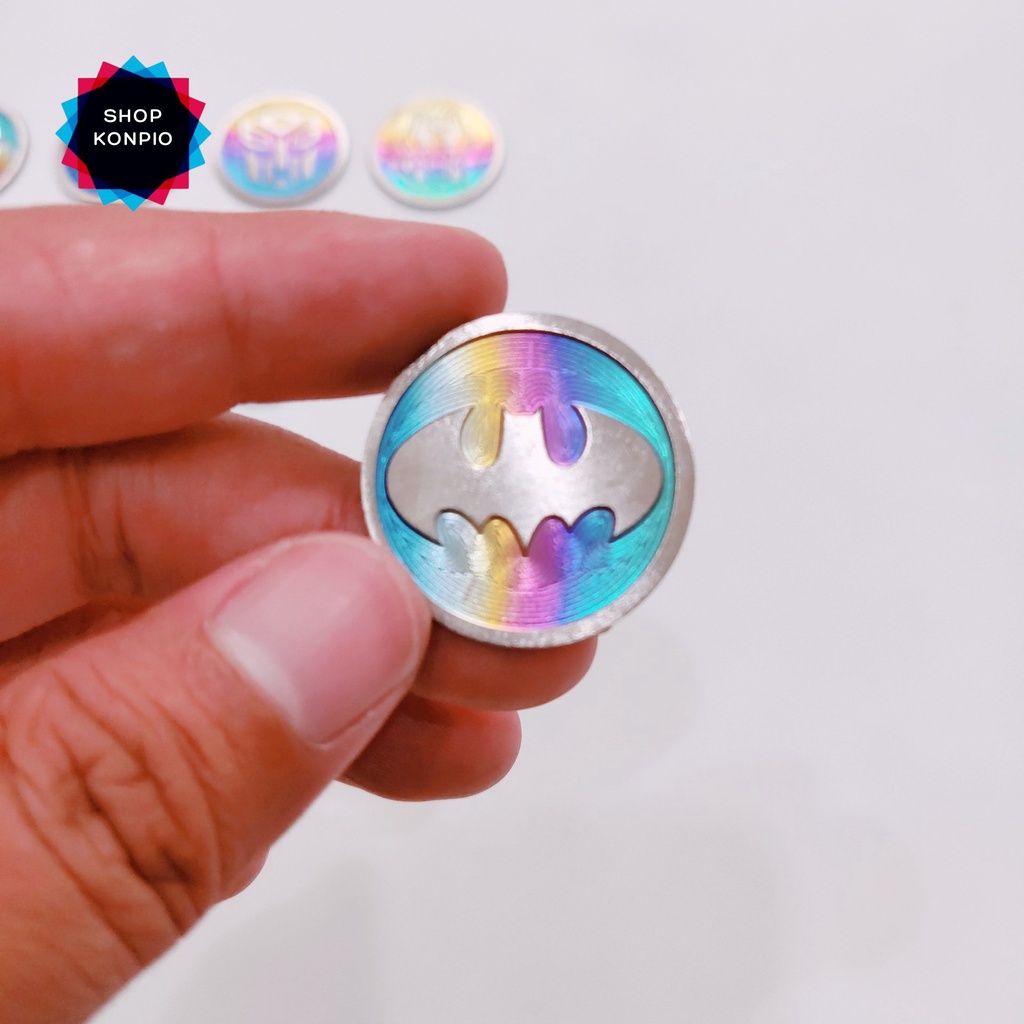 Tem Logo Titan Tròn Đường Kính 2.9 Cm Có Keo 3M