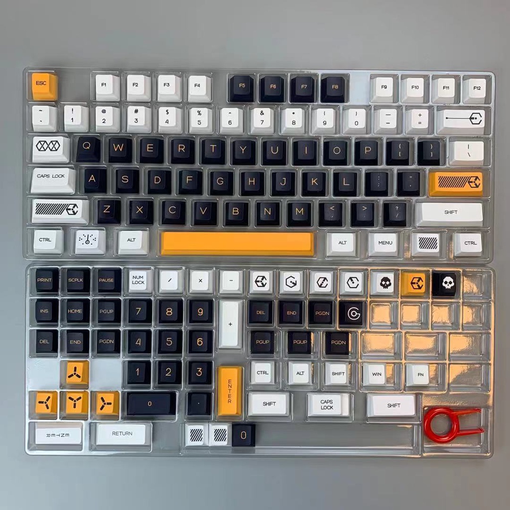 Keycap Bàn Phím Cơ Không Dây Bluetooth Virtual War 104/68/87/980.etc Chất Lượng Cao
