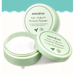 Phấn Phủ Bột Kiềm Dầu Không Màu Innisfree No-Sebum Mineral Powder 5gr