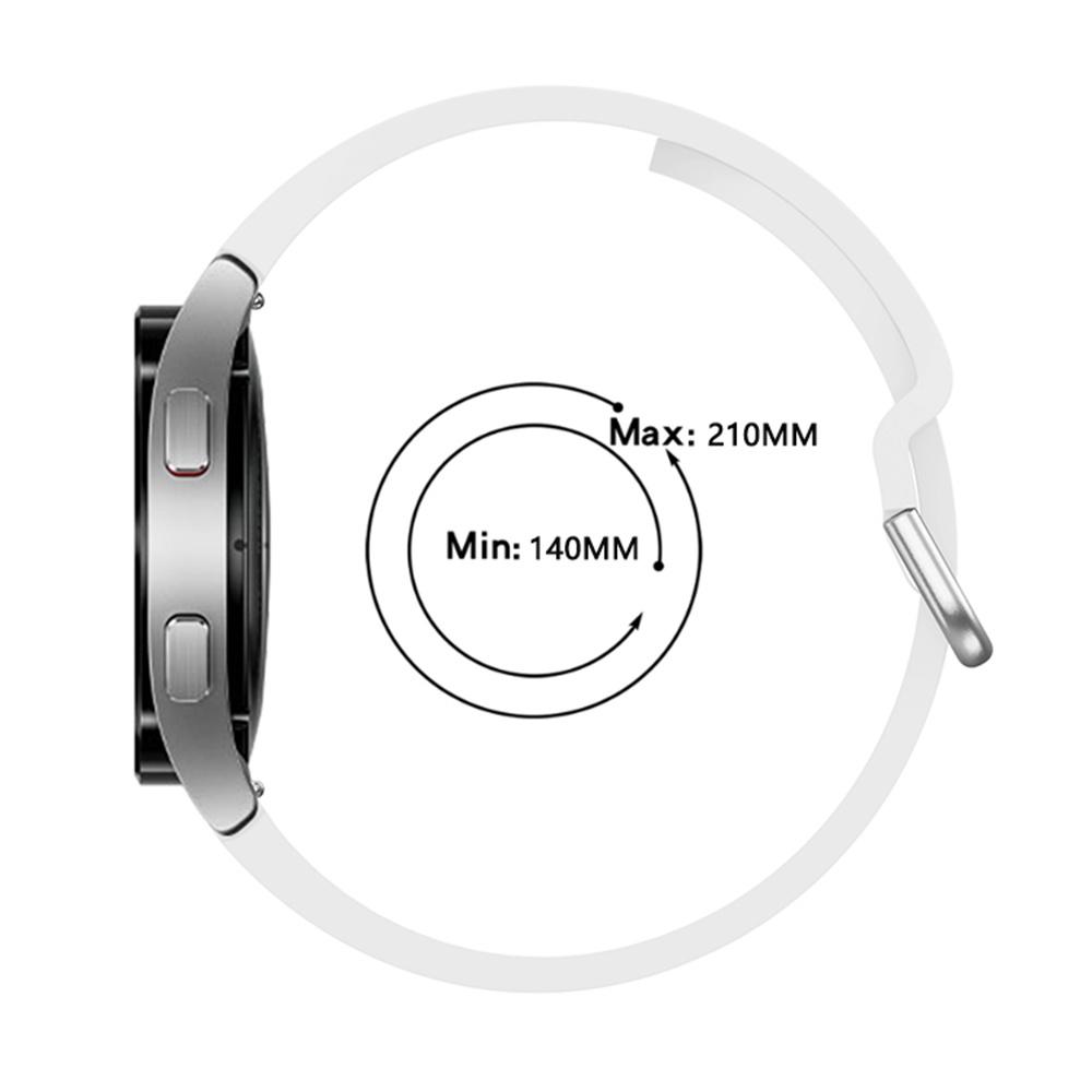 Dây Đeo Silicon 20mm Dành Cho Galaxy Watch 4 40mm 44mm / Watch 4 Classic 42mm 46mm