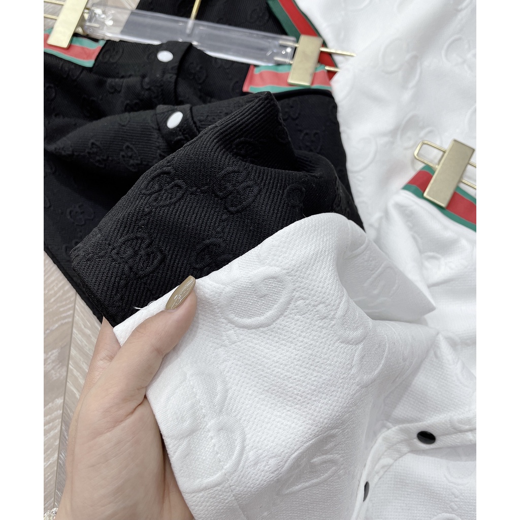 Set váy dập phông siêu chất thêu chữ siêu hot LT156