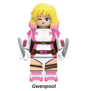 Mô Hình Đồ Chơi Lắp Ráp Nhân Vật Deadpool Mini