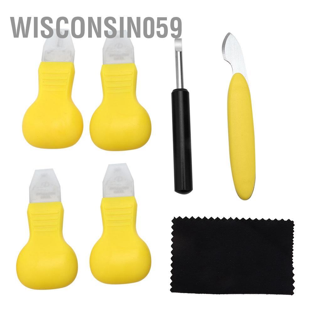[Hàng Sẵn] Dụng cụ mở nắp đồng hồ Bộ dụng cụ mở nắp 7 món 【Wisconsin059】
