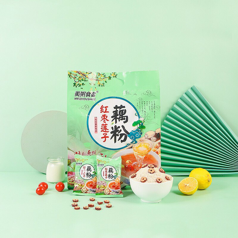 Gói 500gr bột củ sen dinh dưỡng có nhiều gói nhỏ