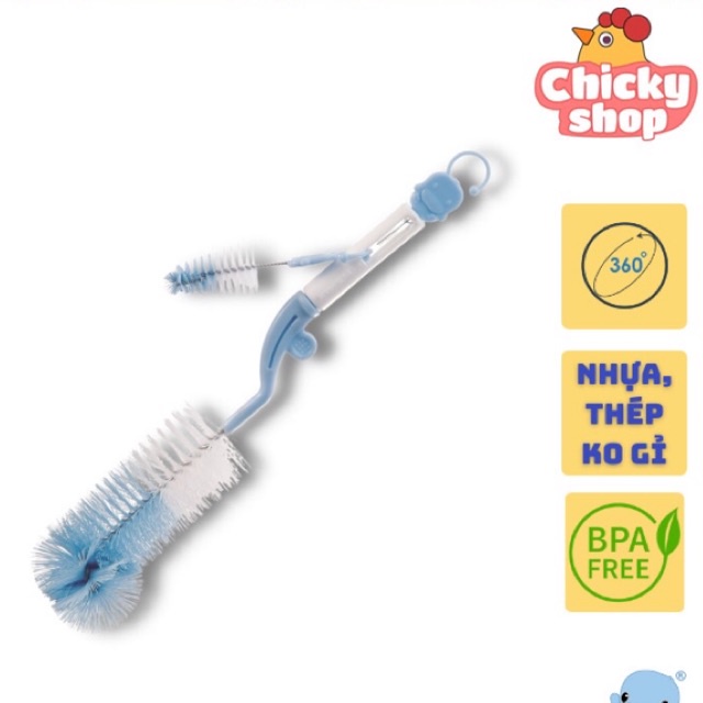 Cọ rửa bình sữa 360 độ KU.KU Duckbill KU5357
