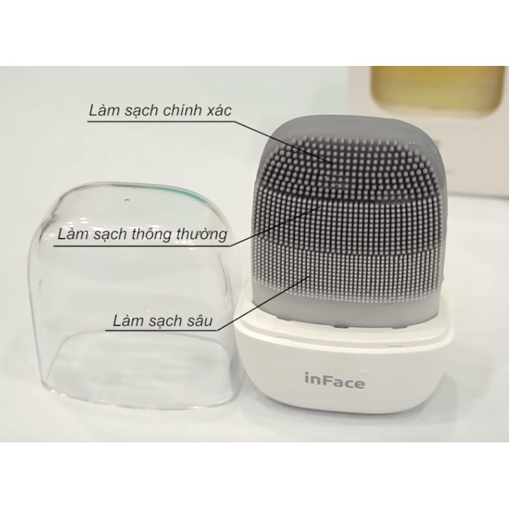 [Hỏa Tốc - HCM] Máy Rửa Mặt Sóng Âm Xiaomi Inface Sound Wave Facial Cleaner | Chính Hãng | Bảo Hành 12 TH | Mimax Store