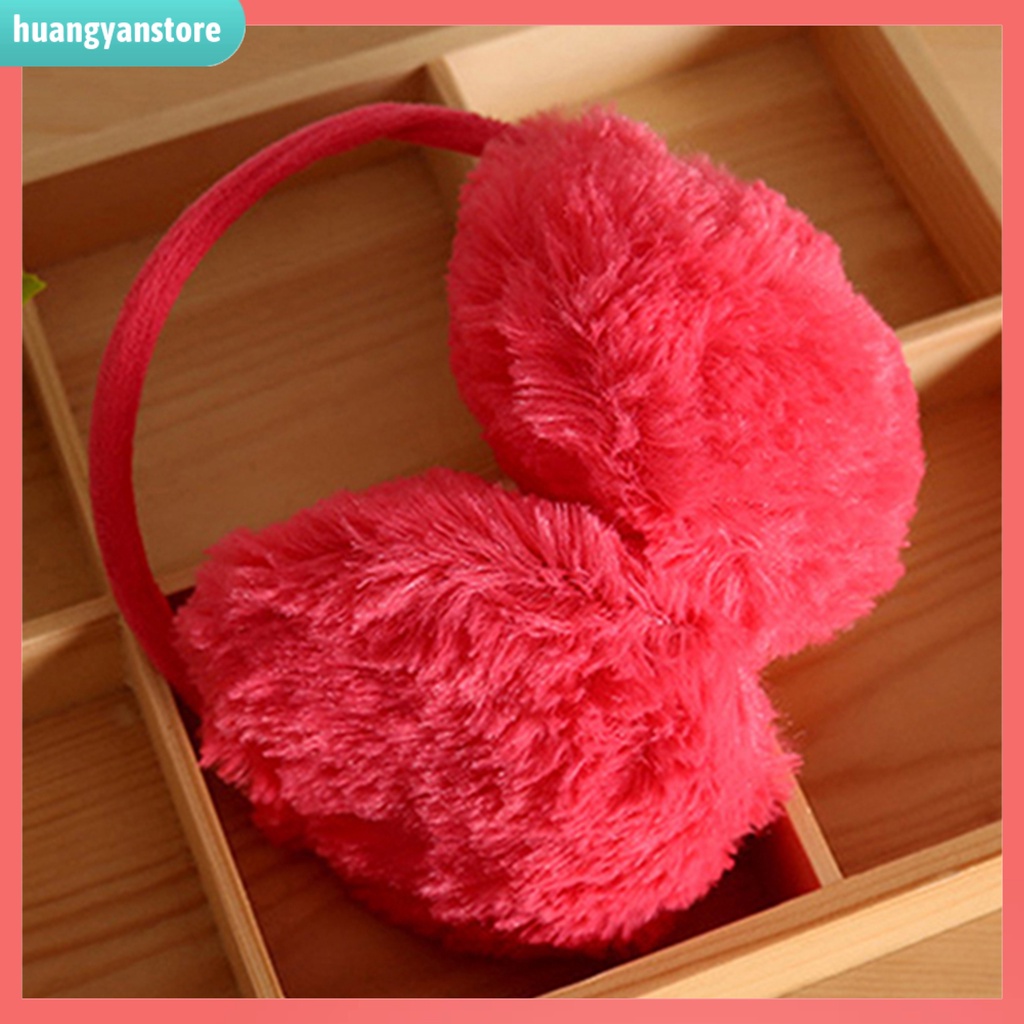 HY| Bông chụp tai giữ ấm mùa đông màu trơn