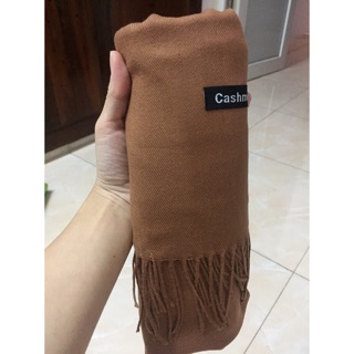 Khăn Choàng Cổ Cashmere Chất Len Mỏng Dệt Mịn