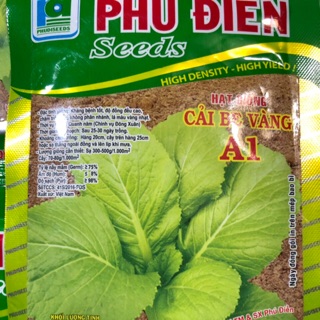 HẠT GIỐNG RAU CẢI BẸ VÀNG CAO SẢN 20gr