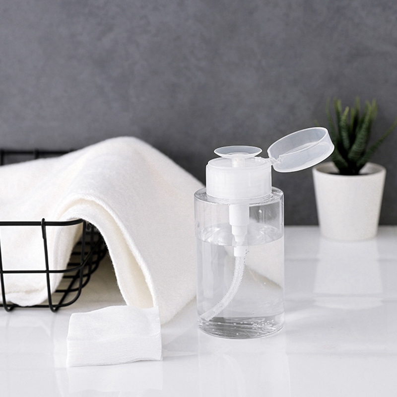 Chai chiết mỹ phẩm đựng nước tẩy trang thiết kế đầu bơm dạng nhấn tiện lợi