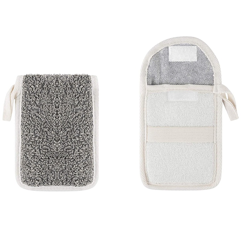 Bộ 3 Túi Đựng Xà Phòng Tẩy Tế Bào Chết Toàn Thân Kèm Dây Treo Tiện Dụng Cho Nhà Tắm