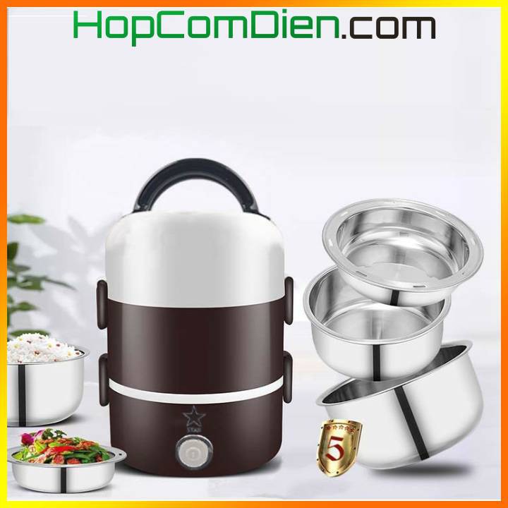 Hộp cơm cắm điện inox 2L đa năng giá rẻ