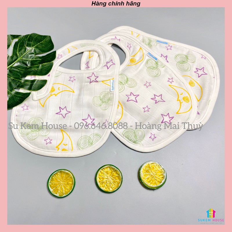 Set 3 yếm Bibs Mamaru