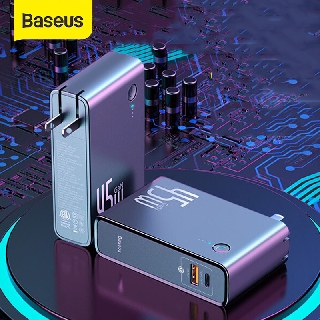 PIN SẠC DỰ PHÒNG KIÊM CỦ SẠC NHANH PD3.0+QC3.0 10.000MAH BASEUS GaN 45W CHÍNH HÃNG [NEW 100%]