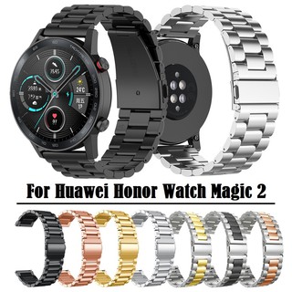 Dây Đeo Bằng Thép Không Gỉ Sang Trọng Cho Honor magic watch 2 / huawei watch gt2 / Amazfit gts / Amazfit gtr / Galaxy watch Active 2 / Garmin vivoactive 3 / samsung