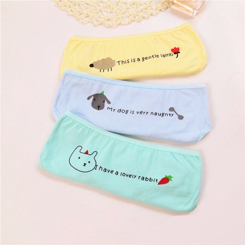 Quần lót nữ hoạt hình  họa tiết đáng yêu | BigBuy360 - bigbuy360.vn