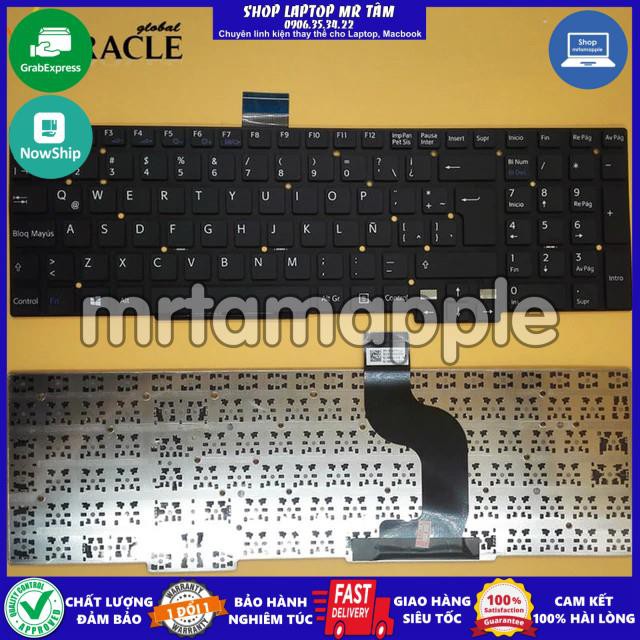 (KEYBOARD) BÀN PHÍM LAPTOP SONY SVT 15 dùng cho Vaio SVT15