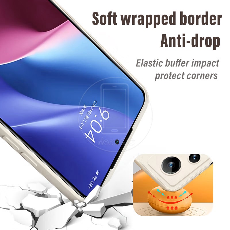 Ốp Điện Thoại TPU Dẻo Vuông Cho Realme GT 2 Master Explorer Edition