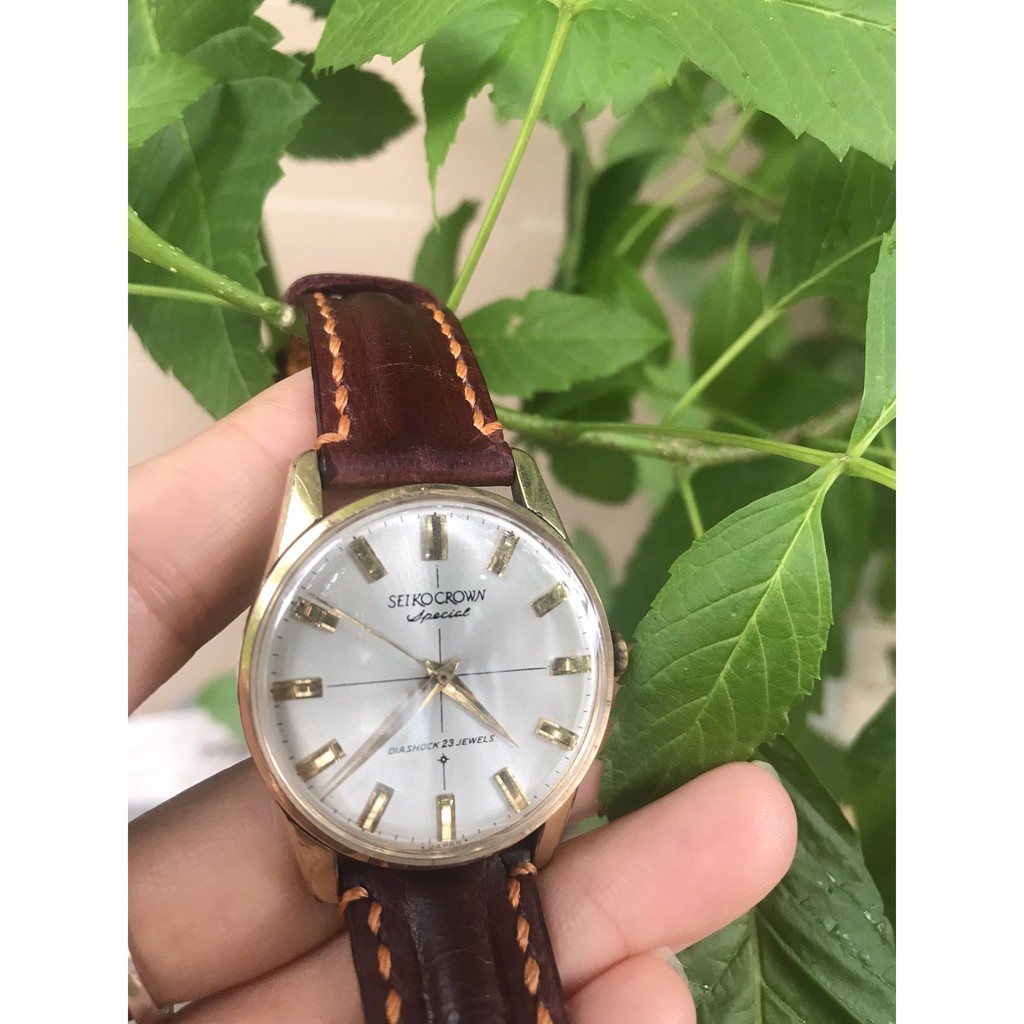 Đồng hồ nam SEIKO CROWN 23 Jewels - của Nhật