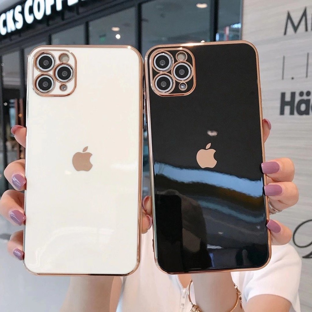 Ốp Điện Thoại Nhựa Dẻo Viền Bóng Cho iPhone 6 6S Plus 7/8 7Plus/8Plus XS Max 11 Pro Max Thiết Kế Giống iPhone 12 | BigBuy360 - bigbuy360.vn