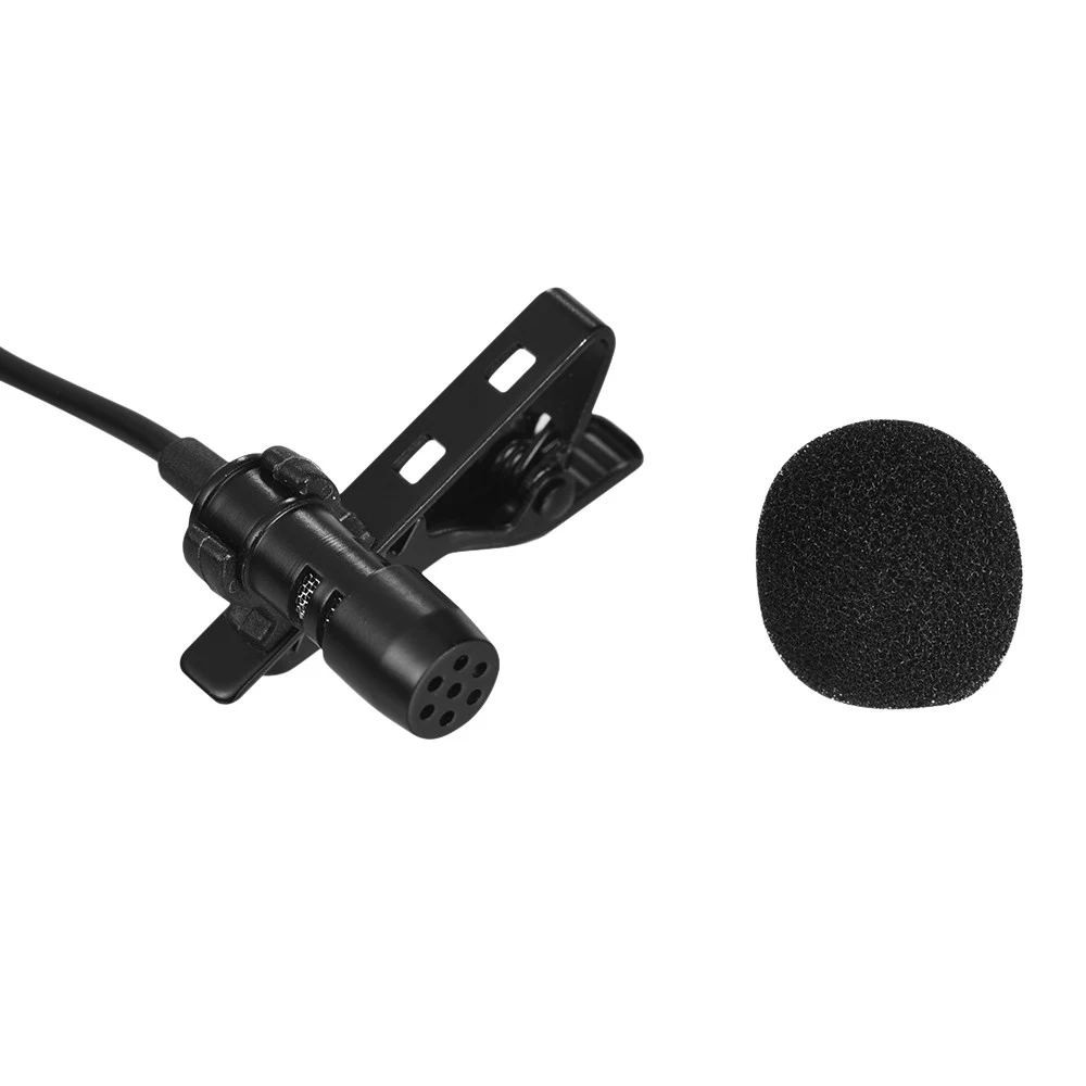 Ready Stock XDVN USB Double-Head Lapel Microphone Clamp-on 6M Omnidirectional