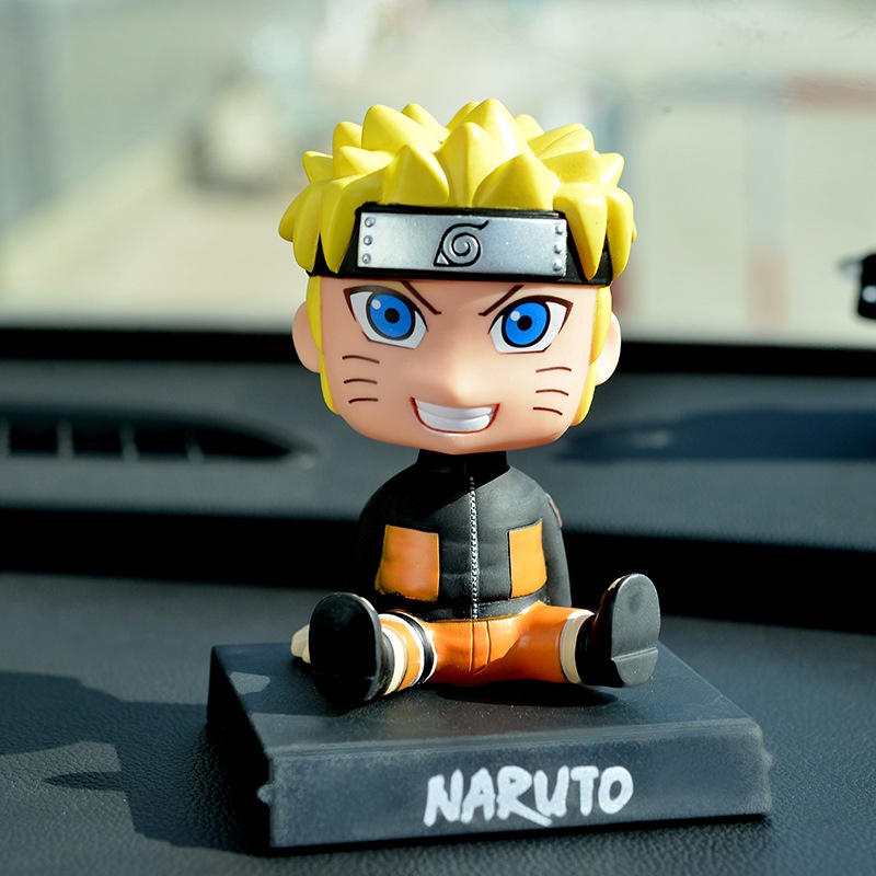 Mô Hình Naruto Trang Trí Decor Bàn Làm Việc Bàn Học Taplo Ô Tô Có Giá Đỡ Điện Thoại - Phụ Kiện Xe Hơi Hitechlife Giá Rẻ