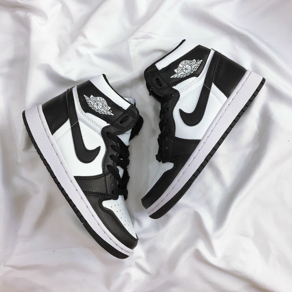 Giày jordan cổ cao thể thao Sneake Nam nữ Nike_JD panda cao cổ , Full bill box thời trang 2022