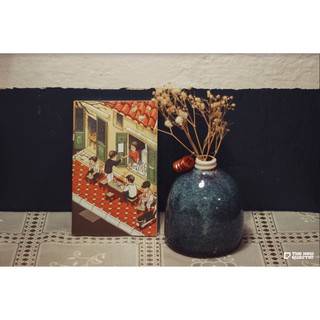 Thiệp postcard Bình Dị Hà Nội - Trà đá