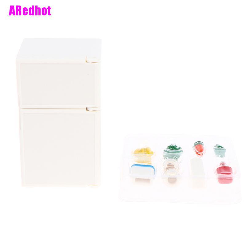 Bộ 16 Tủ Lạnh Mini Tỉ Lệ 1: 12 Trang Trí Nhà Búp Bê
