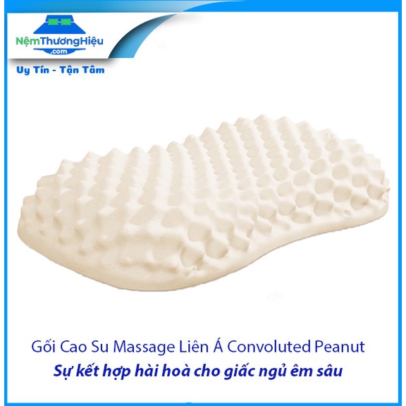 Gối Cao Su Liên Á Convoluted Peanut - 100% Chính Hãng - Giá Tốt Nhất