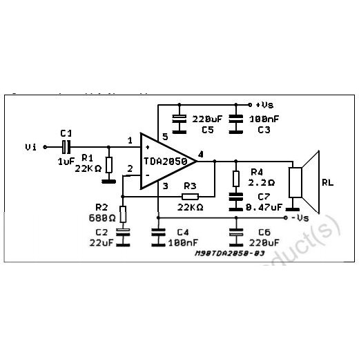 IC Khuếch Đại Công Suất TDA2050A 32W