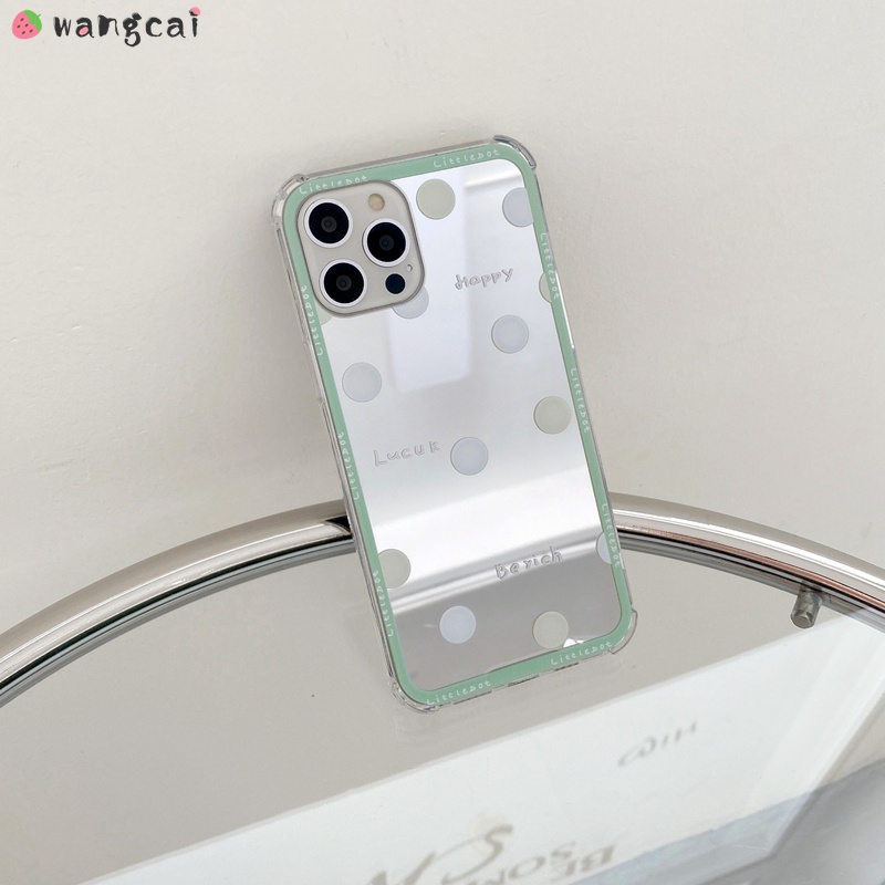 Ốp Điện Thoại TPU Mềm Tráng Gương Họa Tiết Chấm Bi Cho Xiaomi Redmi Note 8 K40 K30 K20 Pro Mi 11 Lite 10 10s 9T Pro 9