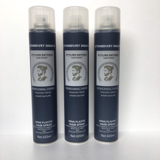 Gôm Xịt Tóc Butterfly Shadow black 420ml-úc