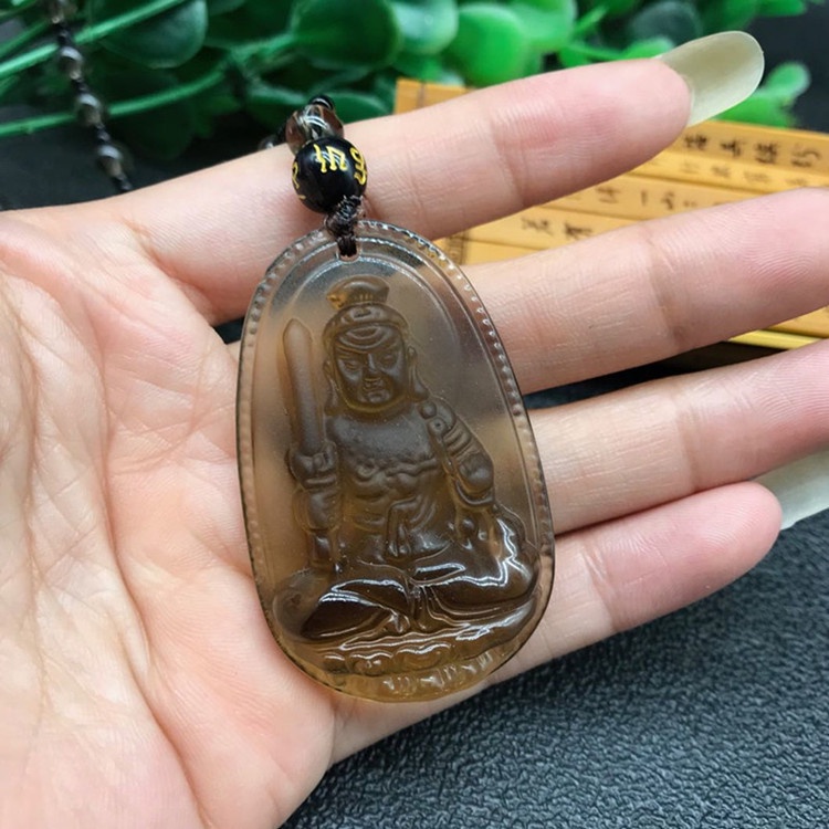 Chuỗi hạt đeo cổ mặt Hư Không Tạng Bồ Tát - Phật bản mệnh người tuổi Sửu, Dần