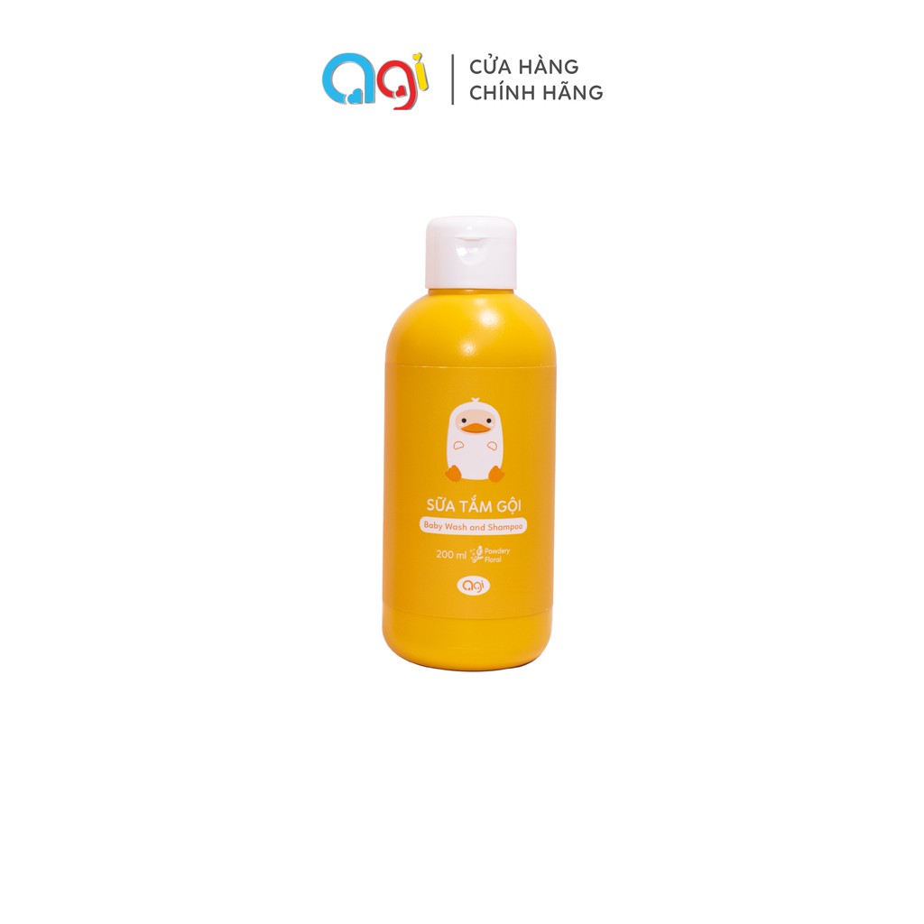 Sữa tắm gội AGI 200ml - hương phấn