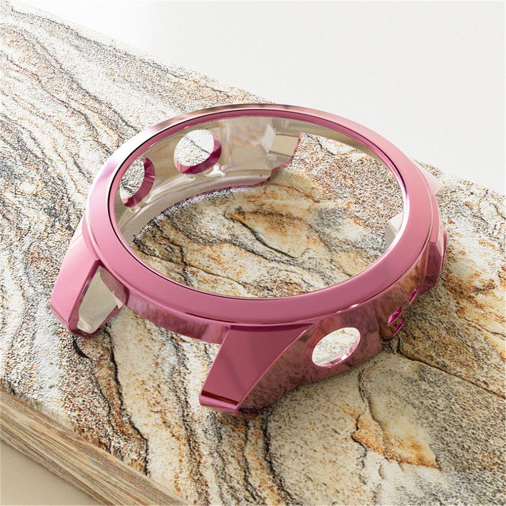 MYRONGVN Ốp TPU Mạ Chống Bụi &amp; In Vân Tay Cho Đồng Hồ Garmin Fenix 7