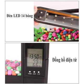 [Xả hàng] Bể cá mini phong thủy sạc USB - 2L